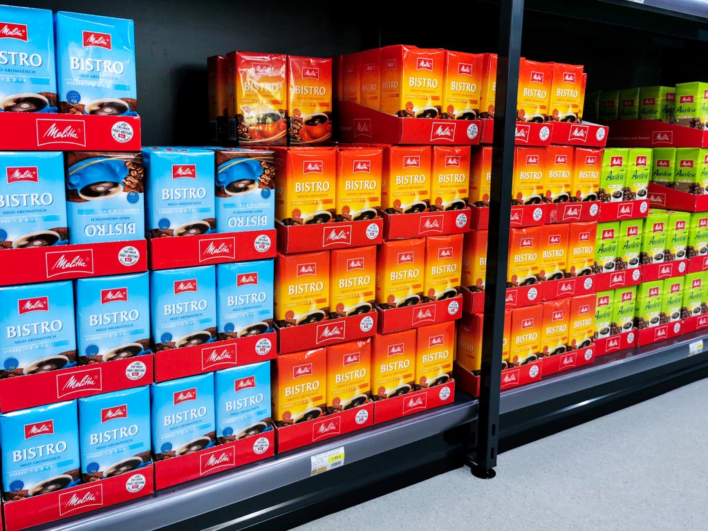 Konventioneller Filterkaffee