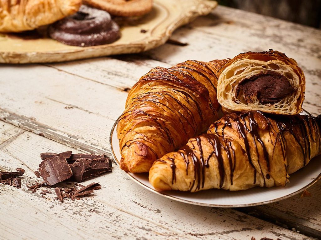 Hempies vegane Schokocroissants