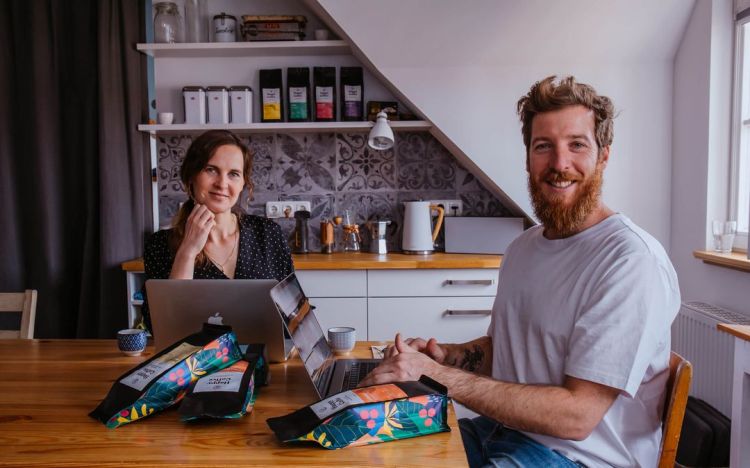 Heidi und Christian, Gründer von Happy Coffee