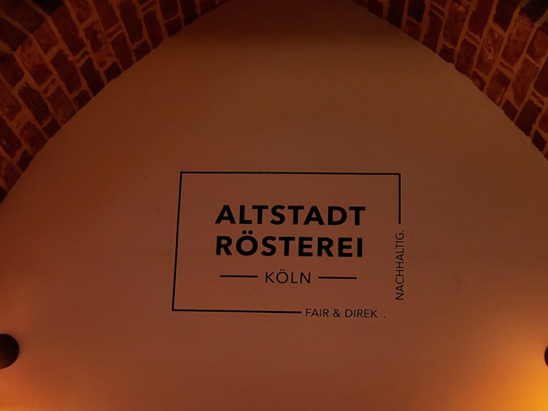 Ein Geheimtipp im Touri-Zentrum Kölns: Die Altstadt Rösterei