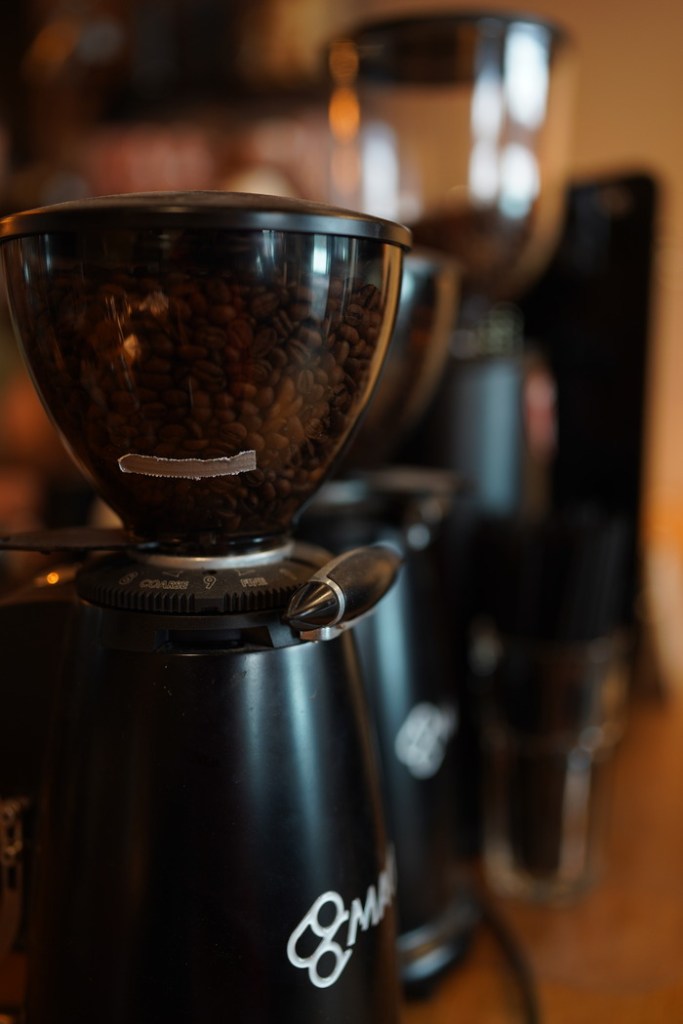 Kaffeemühle in der Gastronomie